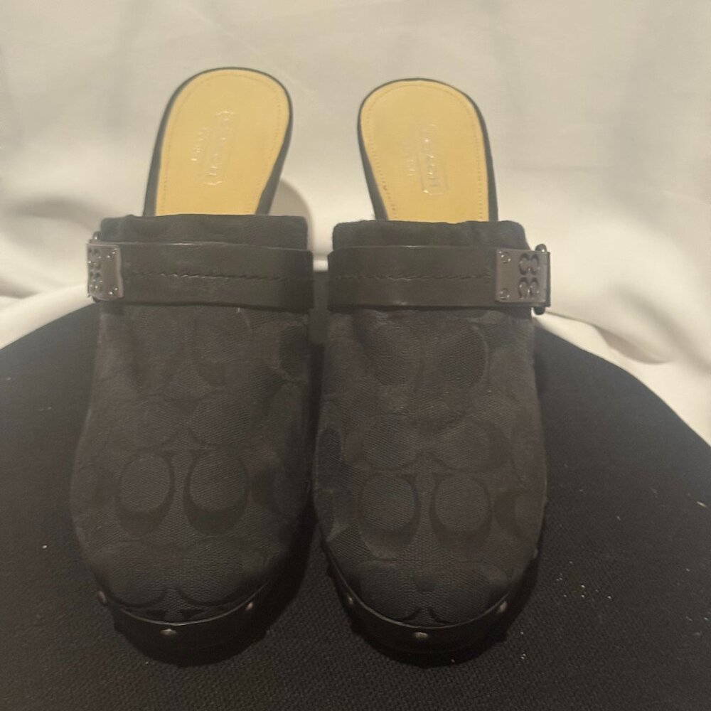 Coach Ivy Signature Clogs